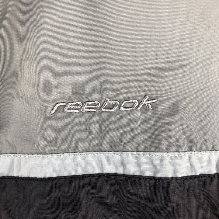 00s~ Reebok nylon jacket, men's size L Nylon gray type Vintage Second Hand