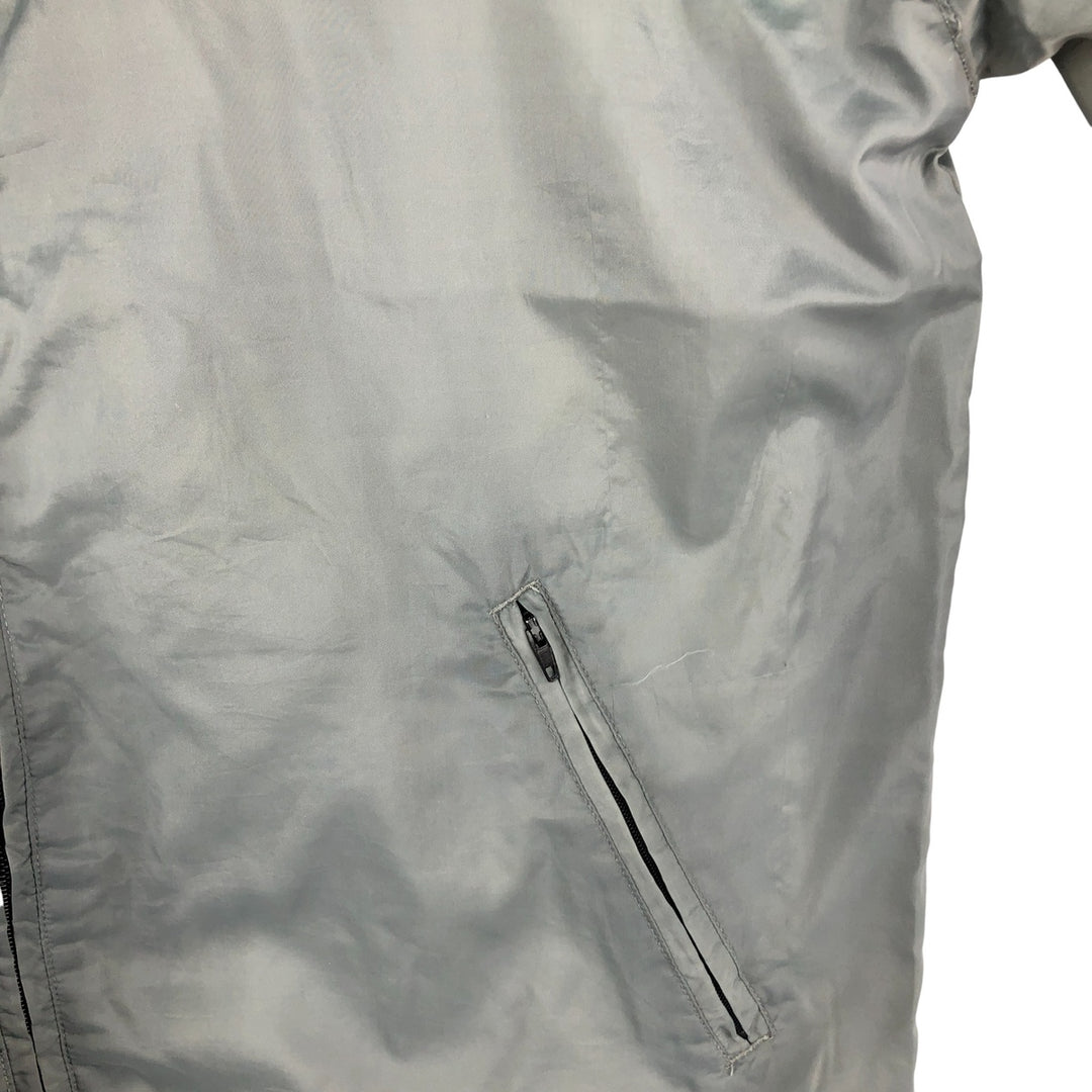 00s~ Reebok nylon jacket, men's size L Nylon gray type Vintage Second Hand