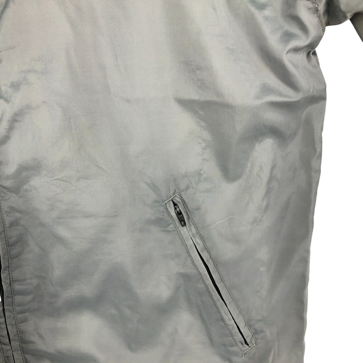 00s~ Reebok nylon jacket, men's size L Nylon gray type Vintage Second Hand