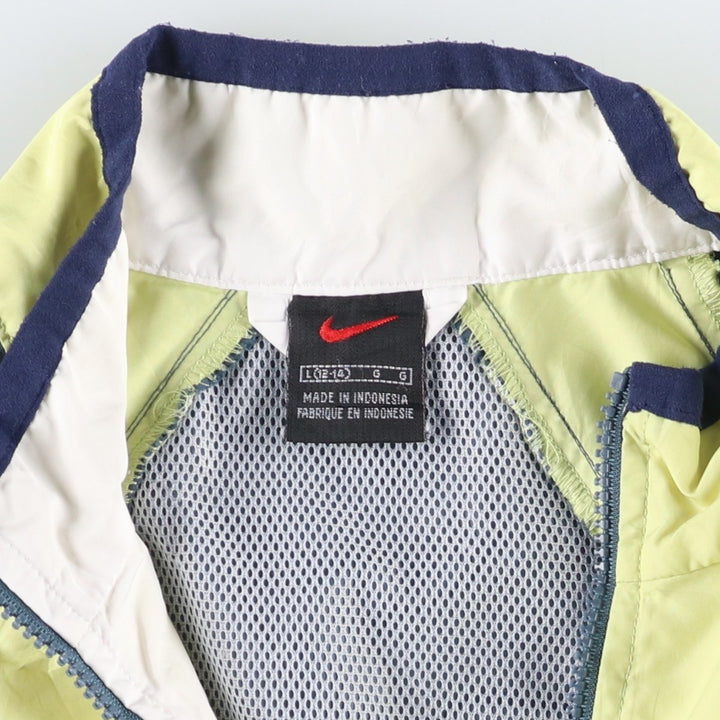 90'S Nike Windbreaker Men's M Size Vintage polyester green type Vintage Second Hand