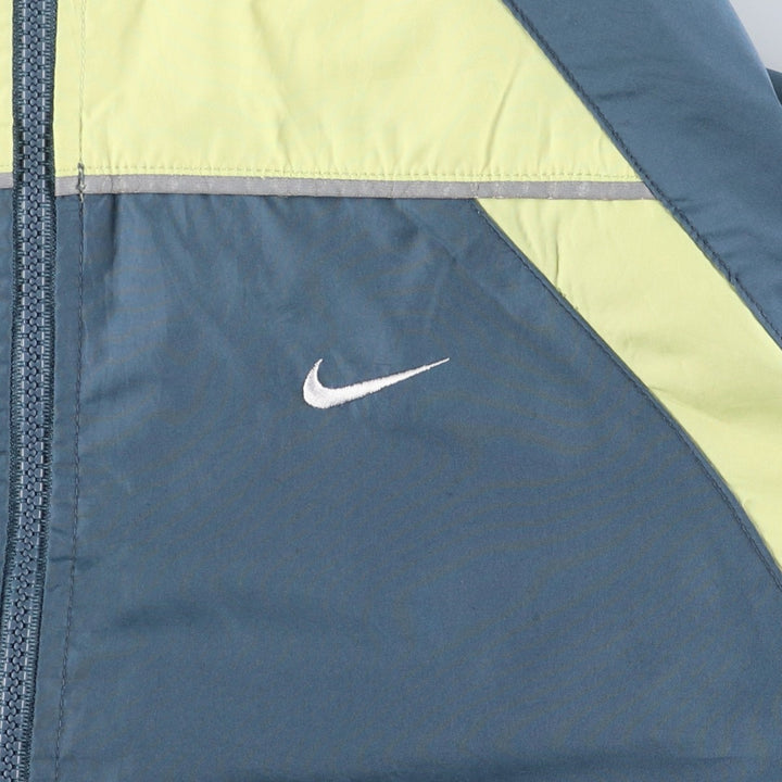 90'S Nike Windbreaker Men's M Size Vintage polyester green type Vintage Second Hand