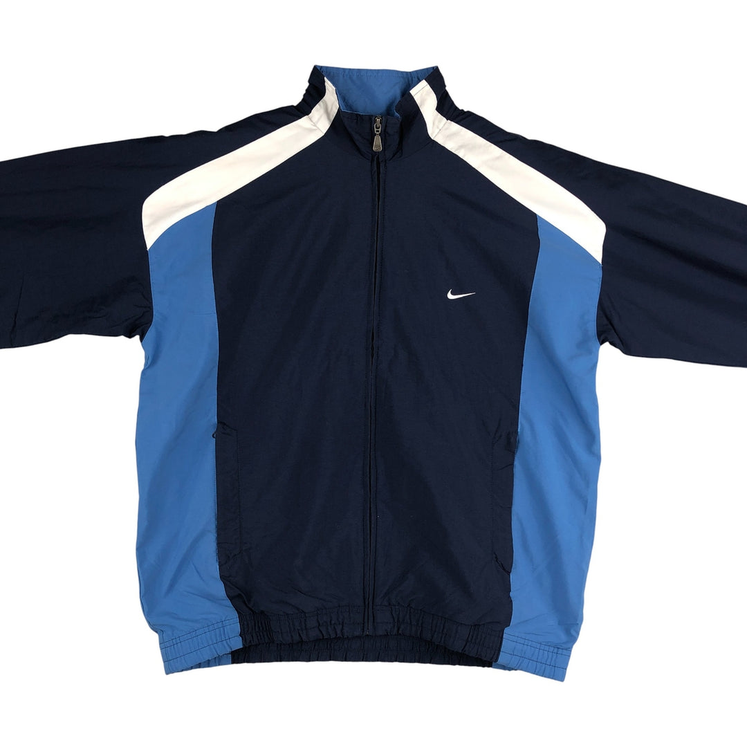 00'S Nike Nylon Jacket Men's Size L Nylon navy blue type Vintage Second Hand