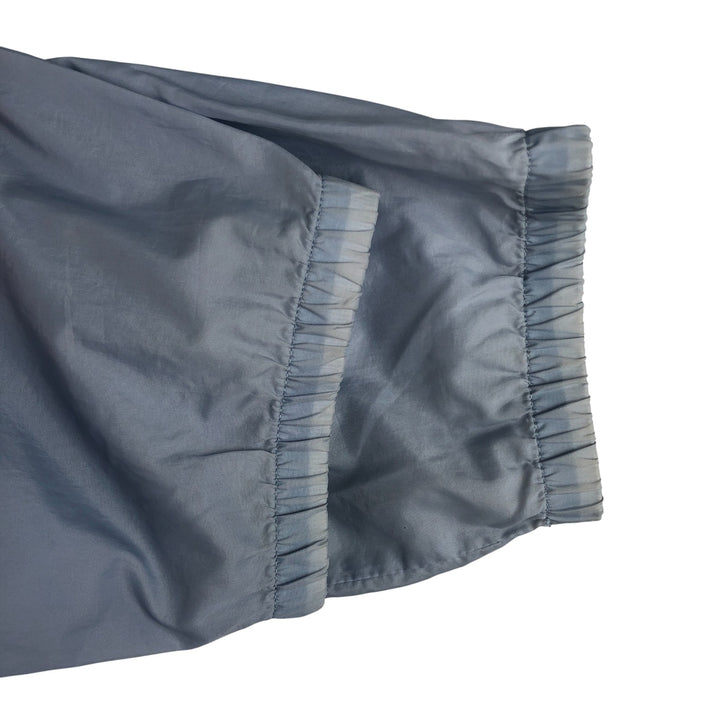 Vintage 1980'S adidas Trefoil logo half-zip warm-up pullover, men's size L unclear Blue type light blue Vintage Second Hand