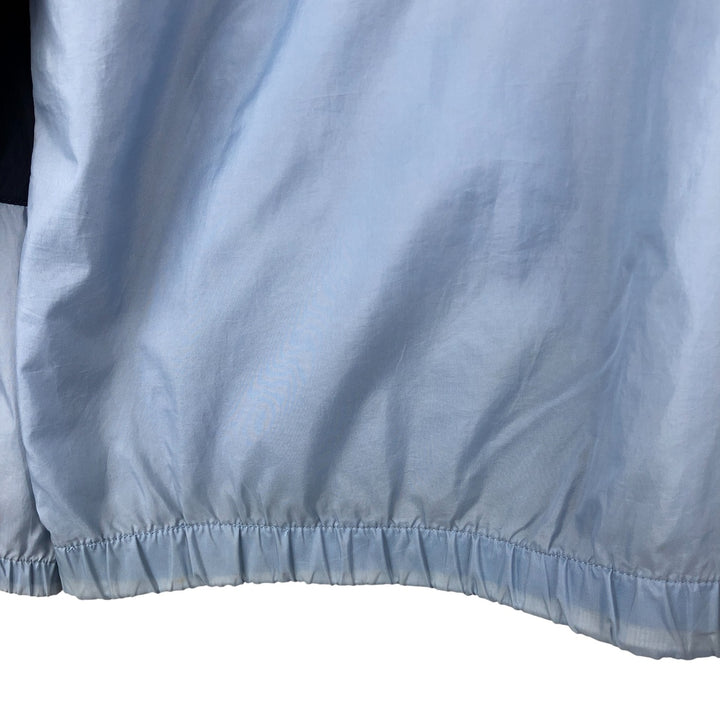 Vintage 1980'S adidas Trefoil logo half-zip warm-up pullover, men's size L unclear Blue type light blue Vintage Second Hand