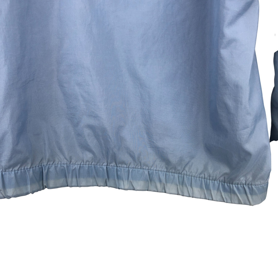 Vintage 1980'S adidas Trefoil logo half-zip warm-up pullover, men's size L unclear Blue type light blue Vintage Second Hand