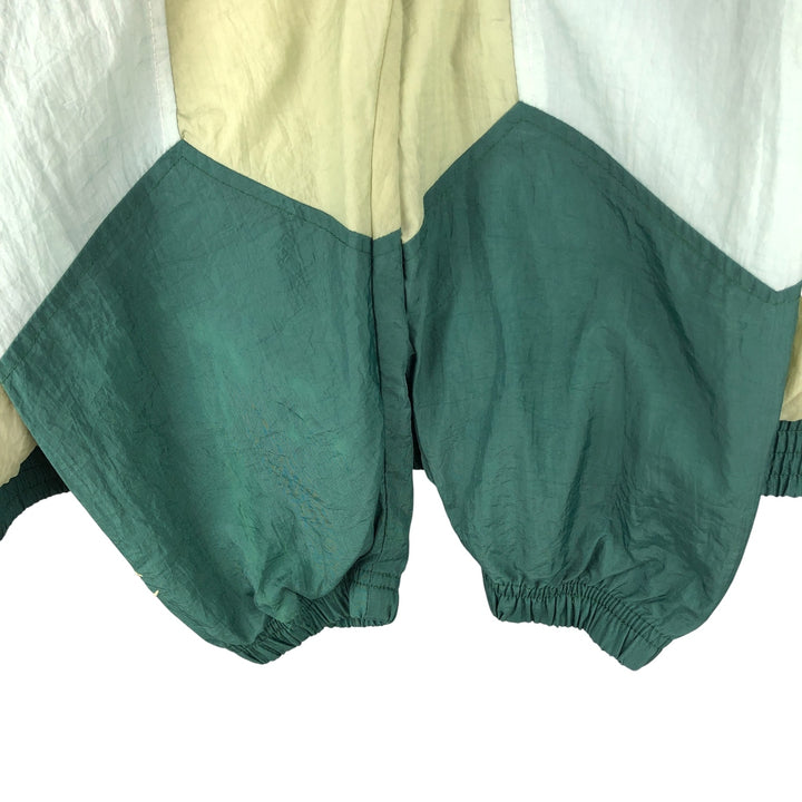 Champion Notre Dame University Nylon Jacket, Men's Size L Nylon green type Vintage Second Hand