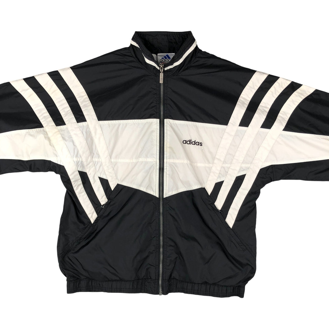 90'S Adidas Windbreaker Men's M Size Vintage unclear black type Vintage Second Hand
