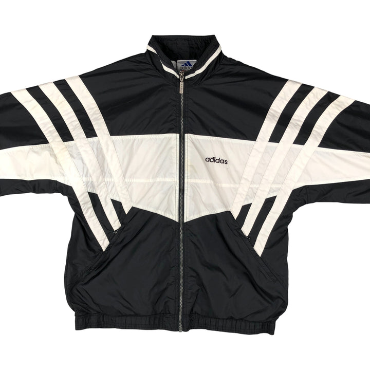 90'S Adidas Windbreaker Men's M Size Vintage unclear black type Vintage Second Hand