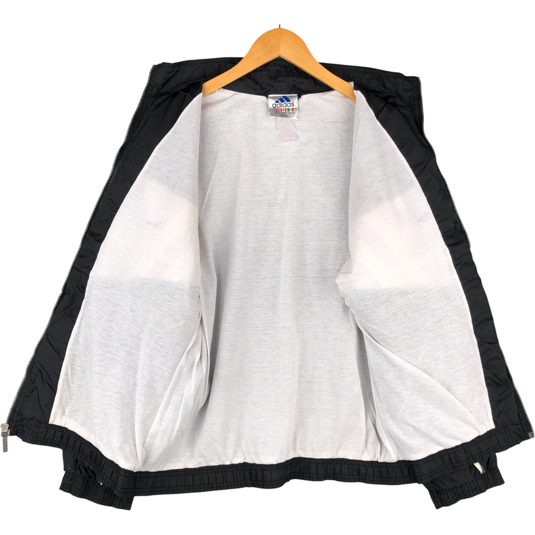 90'S Adidas Windbreaker Men's M Size Vintage unclear black type Vintage Second Hand