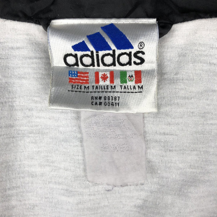 90'S Adidas Windbreaker Men's M Size Vintage unclear black type Vintage Second Hand