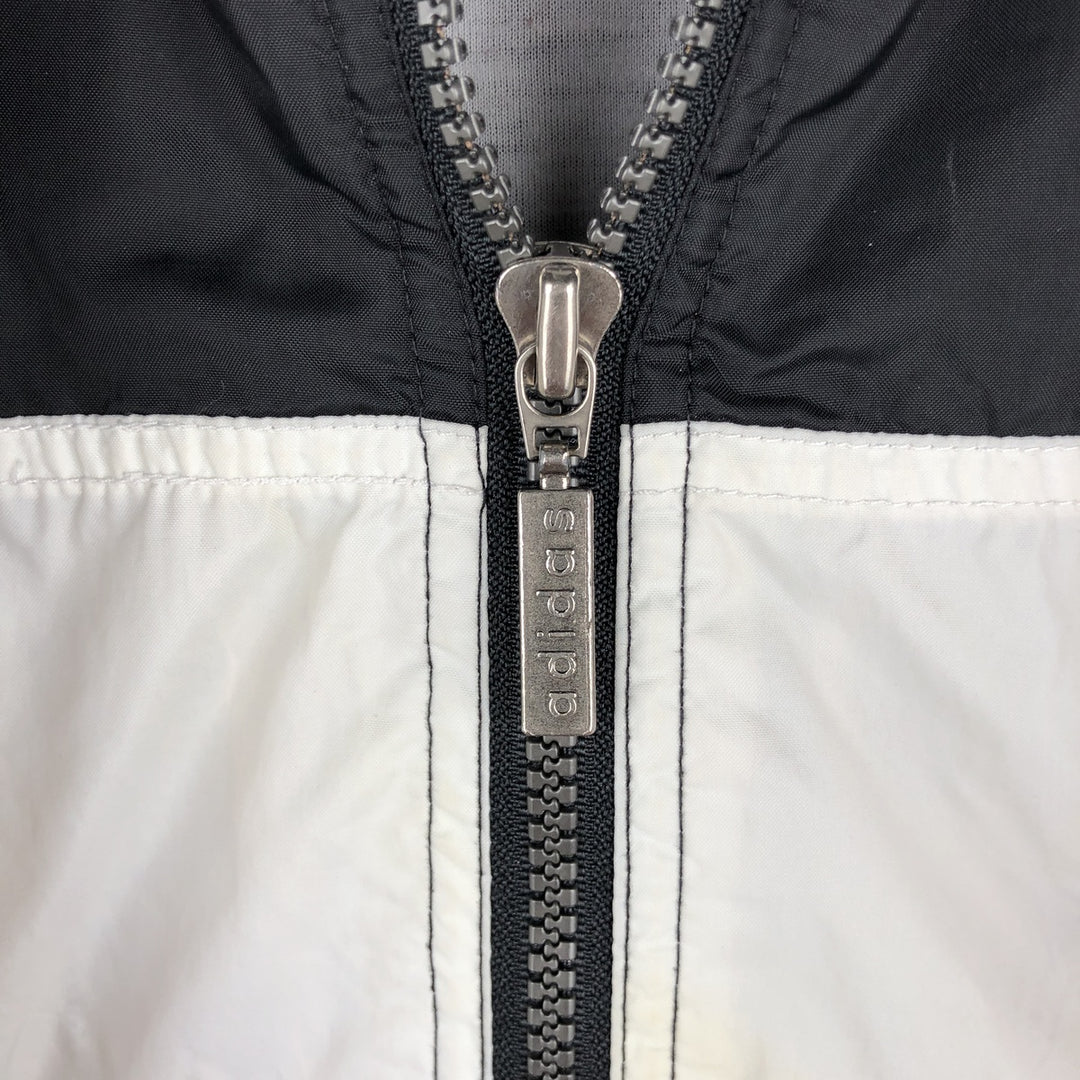 90'S Adidas Windbreaker Men's M Size Vintage unclear black type Vintage Second Hand