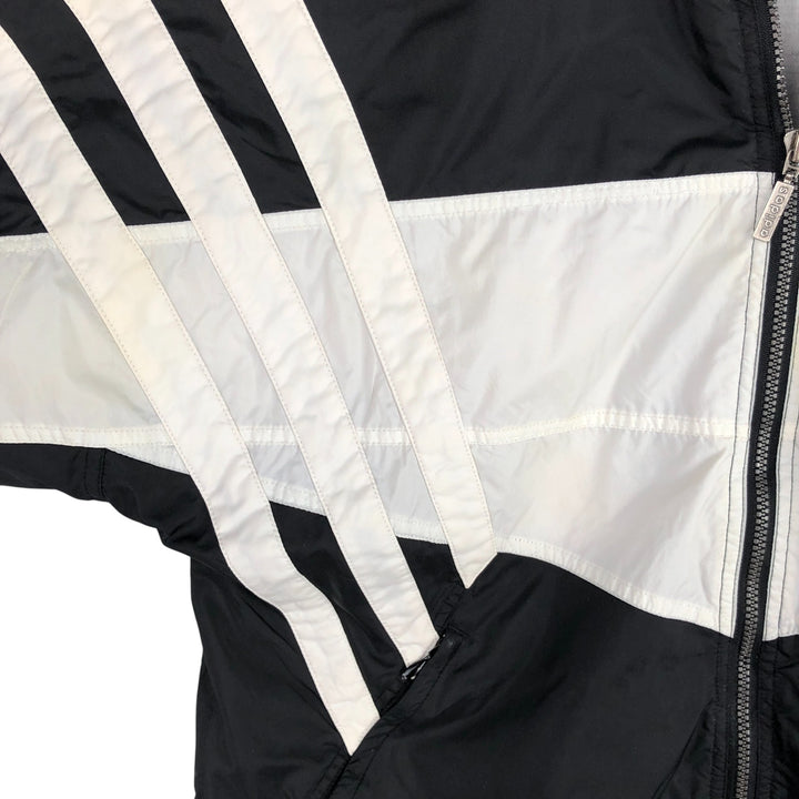 90'S Adidas Windbreaker Men's M Size Vintage unclear black type Vintage Second Hand