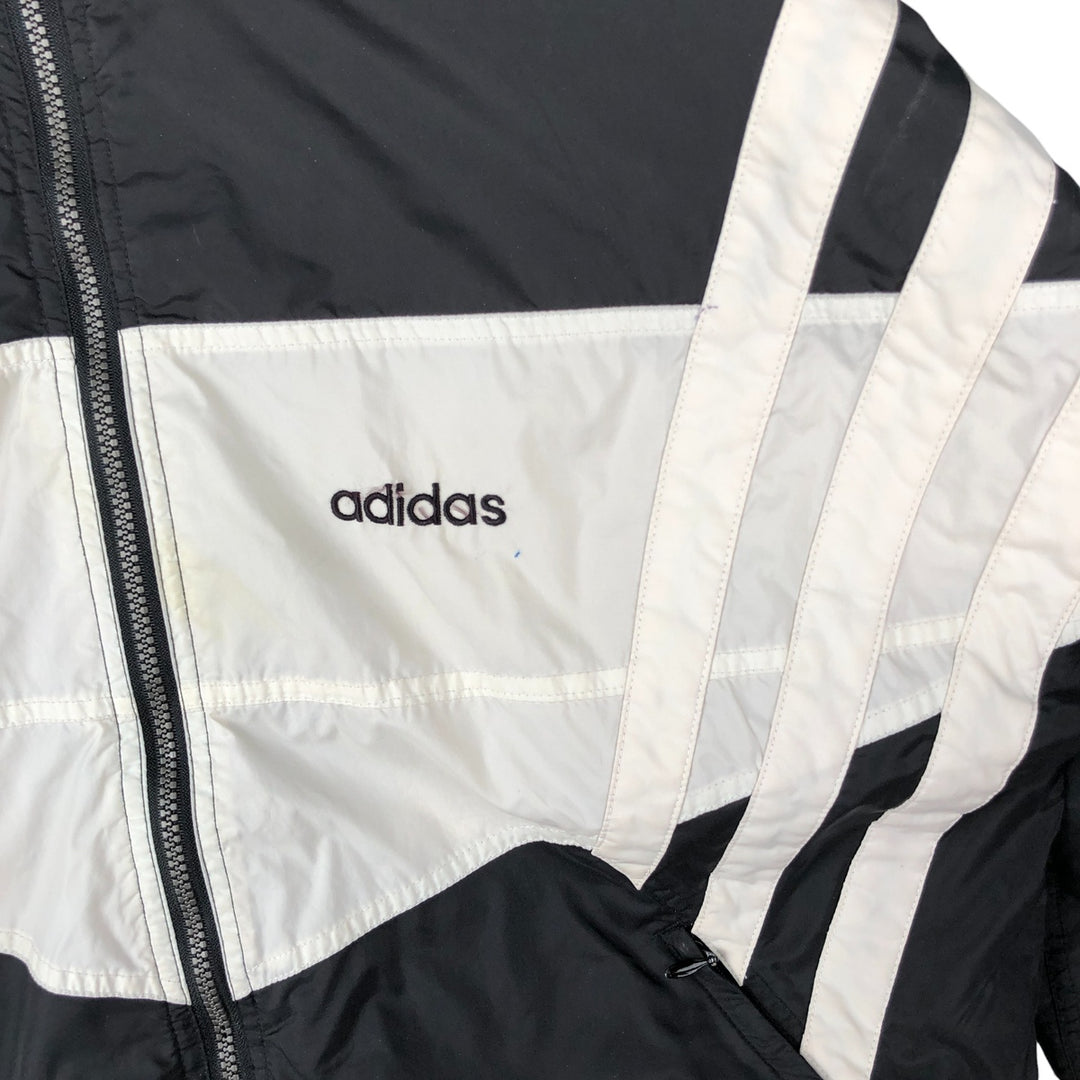 90'S Adidas Windbreaker Men's M Size Vintage unclear black type Vintage Second Hand