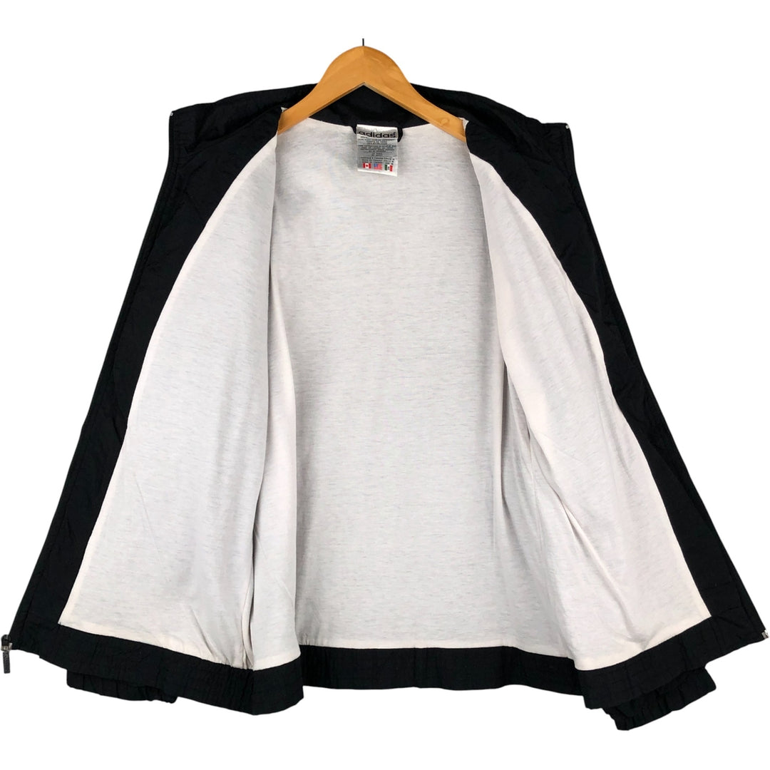 Vintage 80s-90'S Adidas nylon jacket, men's size M Nylon black type Vintage Second Hand