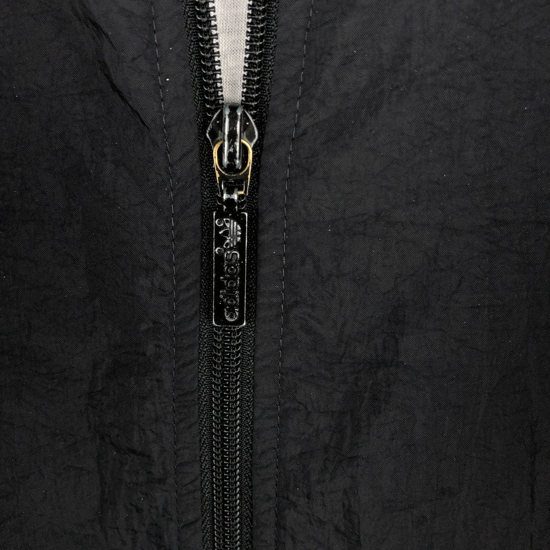 Vintage 80s-90'S Adidas nylon jacket, men's size M Nylon black type Vintage Second Hand