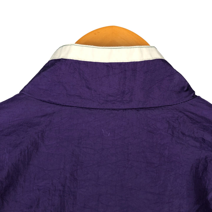 Vintage 80s-90'S Adidas Trefoil Logo Nylon Jacket, Men's Size Medium Nylon green type Vintage Second Hand