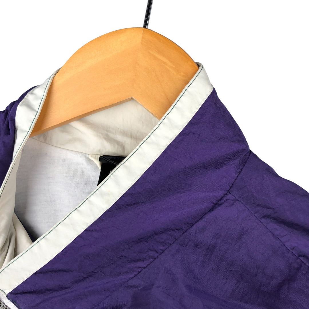 Vintage 80s-90'S Adidas Trefoil Logo Nylon Jacket, Men's Size Medium Nylon green type Vintage Second Hand