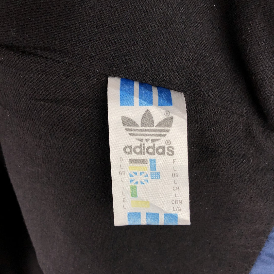 Vintage 1990'S Adidas Mutombo Dikembe Mutombo nylon jacket, men's size L Nylon navy blue type Vintage Second Hand