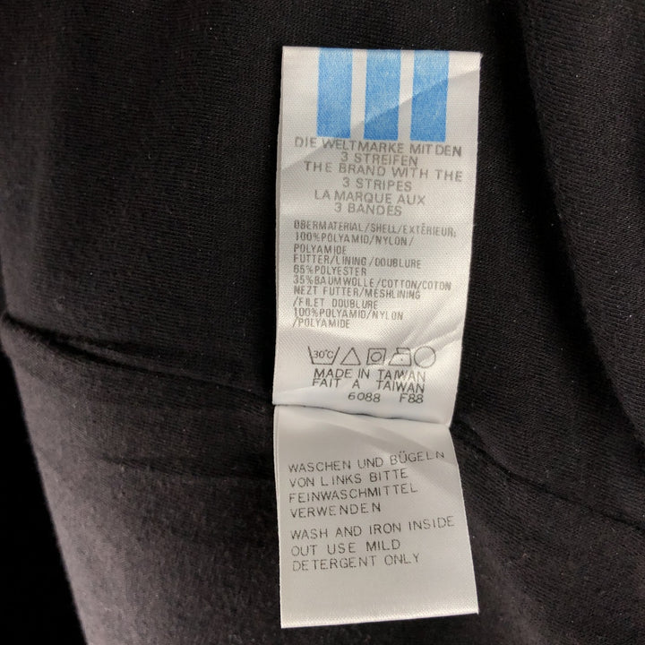 Vintage 1990'S Adidas Mutombo Dikembe Mutombo nylon jacket, men's size L Nylon navy blue type Vintage Second Hand