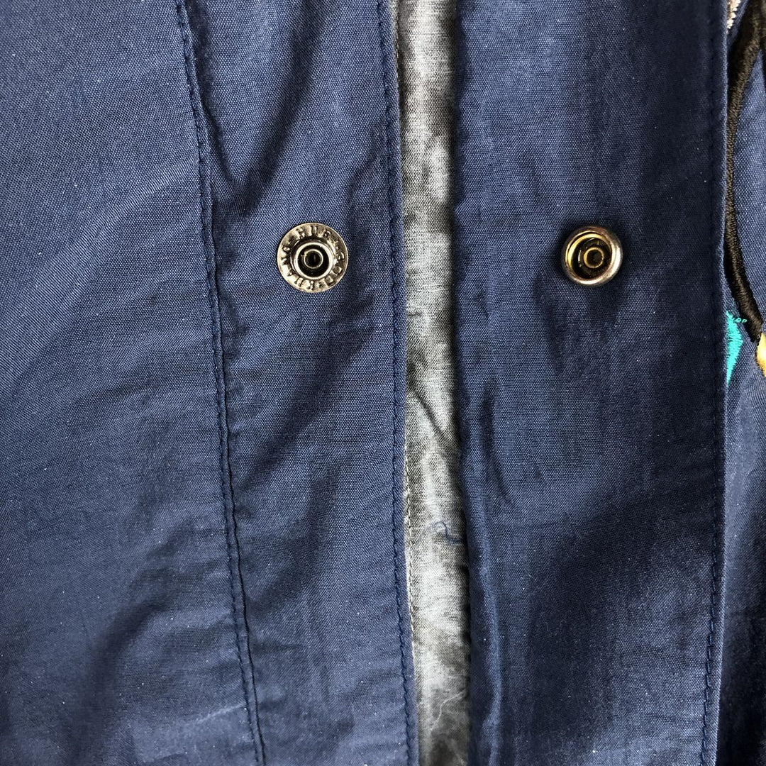 Vintage 1990'S Adidas Mutombo Dikembe Mutombo nylon jacket, men's size L Nylon navy blue type Vintage Second Hand