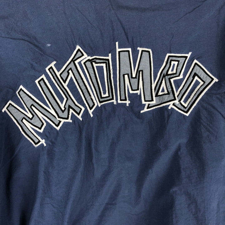 Vintage 1990'S Adidas Mutombo Dikembe Mutombo nylon jacket, men's size L Nylon navy blue type Vintage Second Hand