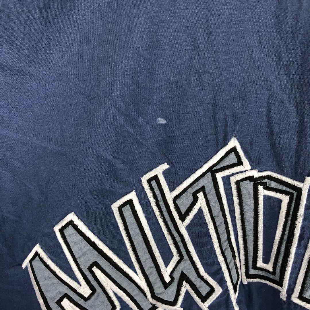 Vintage 1990'S Adidas Mutombo Dikembe Mutombo nylon jacket, men's size L Nylon navy blue type Vintage Second Hand