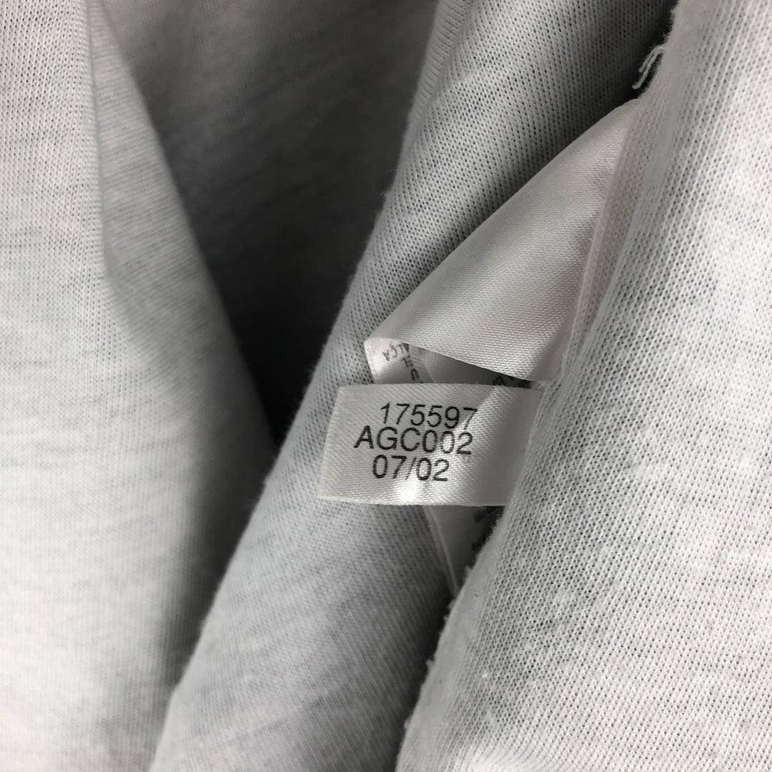 00'S Adidas nylon jacket, men's XL size Nylon navy blue type Vintage Second Hand