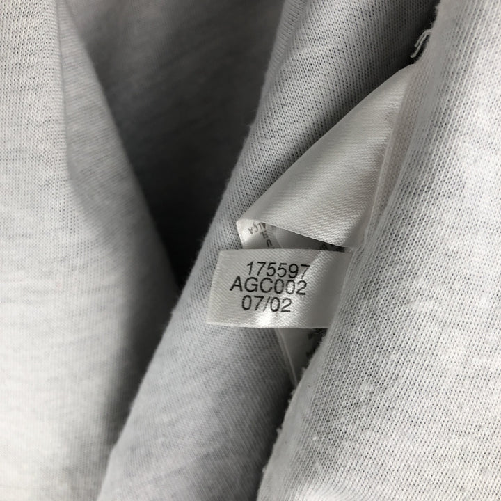 00'S Adidas nylon jacket, men's XL size Nylon navy blue type Vintage Second Hand