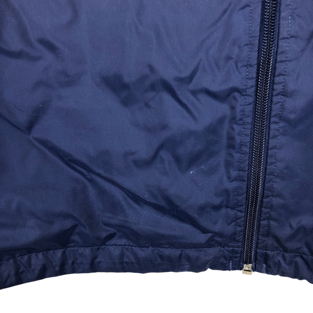 00'S Adidas nylon jacket, men's XL size Nylon navy blue type Vintage Second Hand