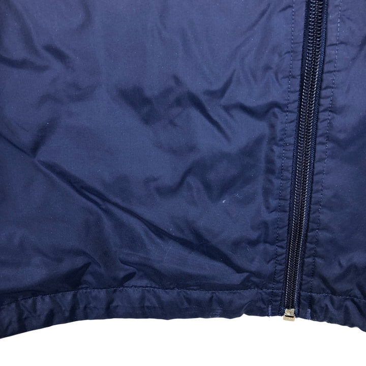 00'S Adidas nylon jacket, men's XL size Nylon navy blue type Vintage Second Hand