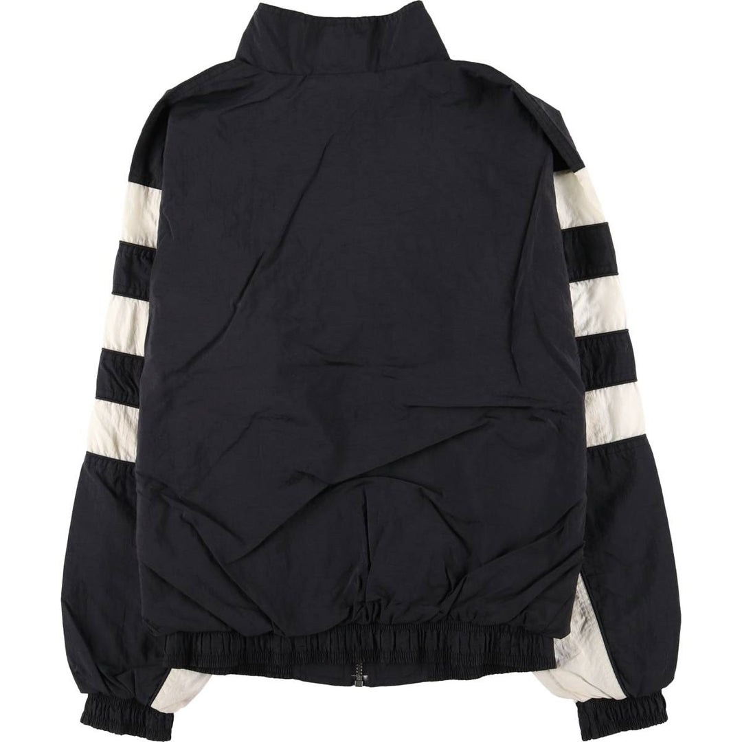90s-00'S Adidas windbreaker, men's size S unclear black type Vintage Second Hand