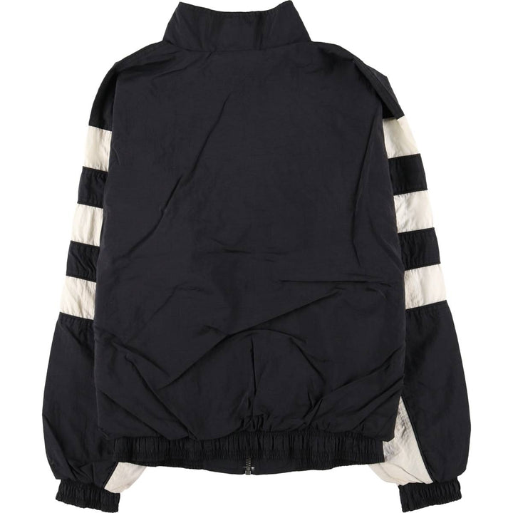 90s-00'S Adidas windbreaker, men's size S unclear black type Vintage Second Hand