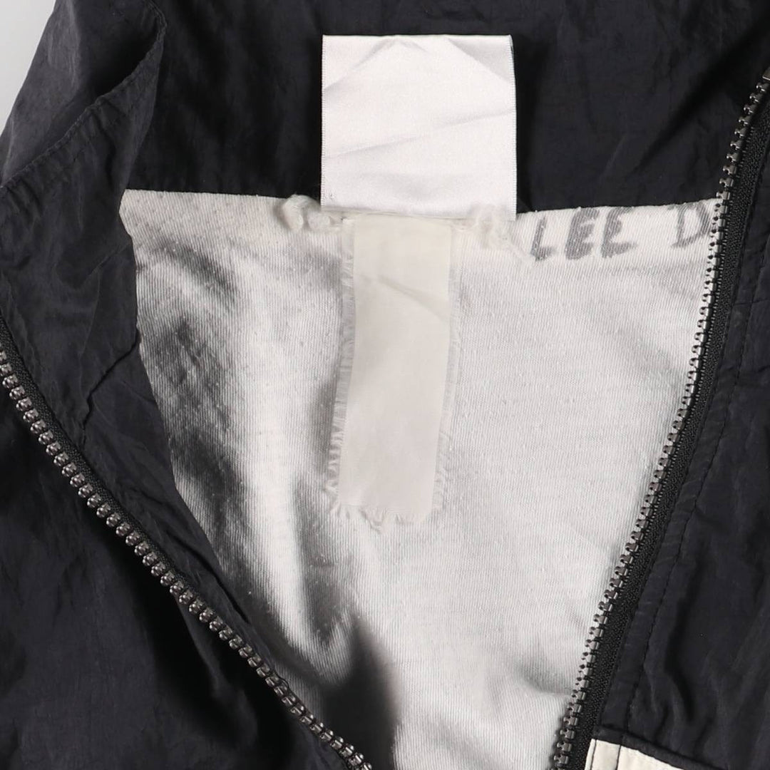 90s-00'S Adidas windbreaker, men's size S unclear black type Vintage Second Hand