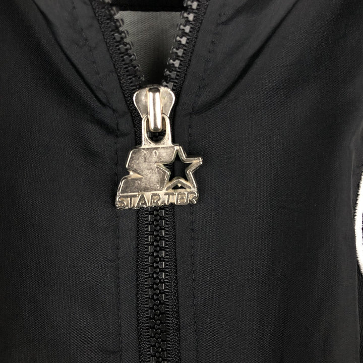 Starter NFL LAS VEGAS RAIDERS Nylon Jacket, Men's Size L Nylon black type Vintage Second Hand