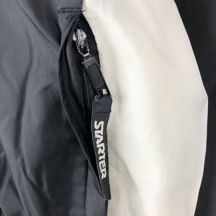 Starter NFL LAS VEGAS RAIDERS Nylon Jacket, Men's Size L Nylon black type Vintage Second Hand