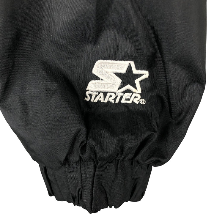 Starter NFL LAS VEGAS RAIDERS Nylon Jacket, Men's Size L Nylon black type Vintage Second Hand