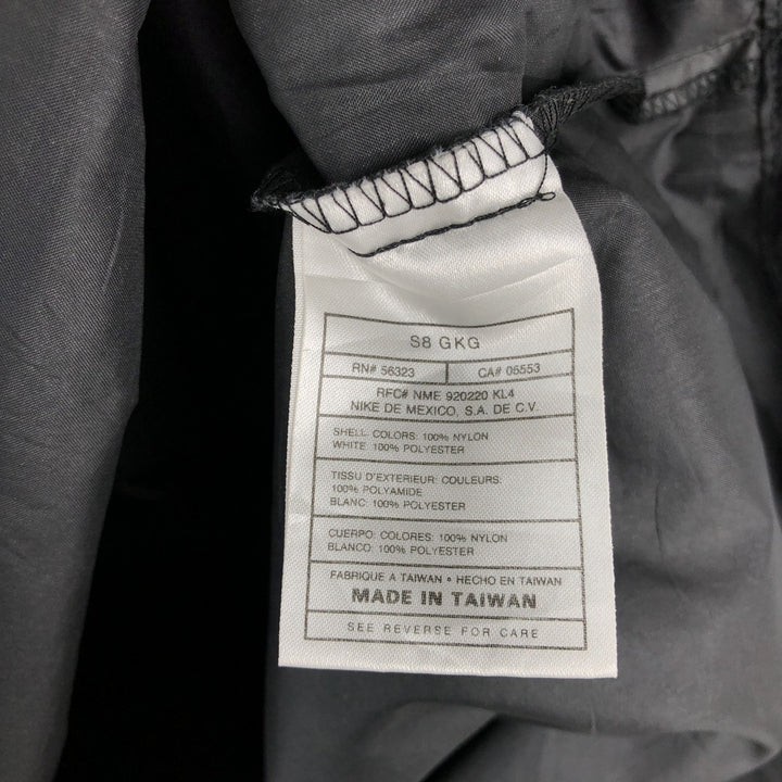 90'S Nike Half-Zip Nylon Pullover, Men's XL, Vintage Nylon black type Vintage Second Hand