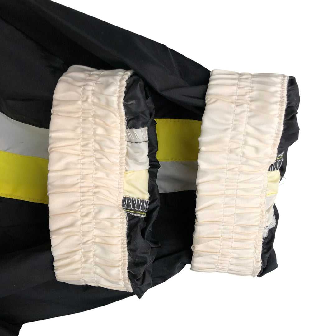 90'S Nike Half-Zip Nylon Pullover, Men's XL, Vintage Nylon black type Vintage Second Hand