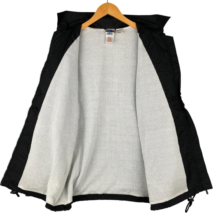 Vintage 1990'S Adidas Bundesliga Bayern Munich nylon jacket, size M, men's Nylon black type Vintage Second Hand