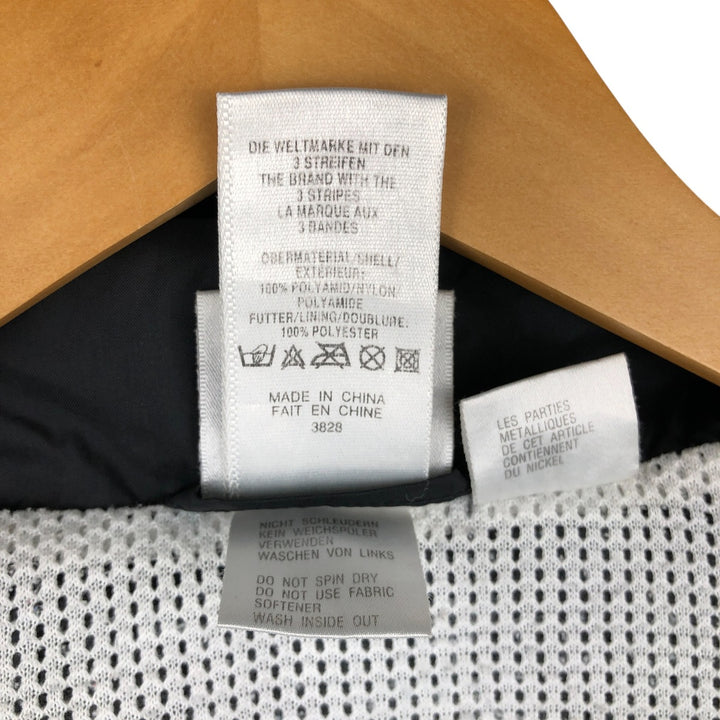 Vintage 1990'S Adidas Bundesliga Bayern Munich nylon jacket, size M, men's Nylon black type Vintage Second Hand