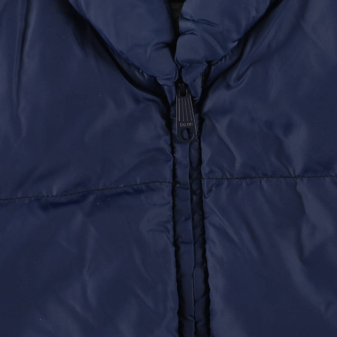 1980'S - Vintage SCHOTT Goose Down Jacket, Men's Size L unclear navy blue type Vintage Second Hand