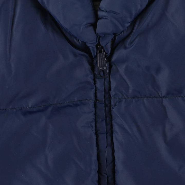 1980'S - Vintage SCHOTT Goose Down Jacket, Men's Size L unclear navy blue type Vintage Second Hand