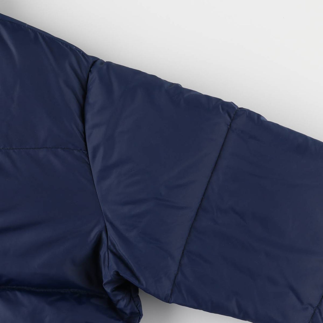 1980'S - Vintage SCHOTT Goose Down Jacket, Men's Size L unclear navy blue type Vintage Second Hand