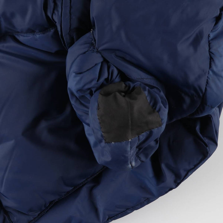 1980'S - Vintage SCHOTT Goose Down Jacket, Men's Size L unclear navy blue type Vintage Second Hand