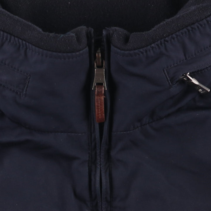 Ralph Lauren POLO by Ralph Lauren padded puffer jacket, men's size L polyester navy blue type Vintage Second Hand