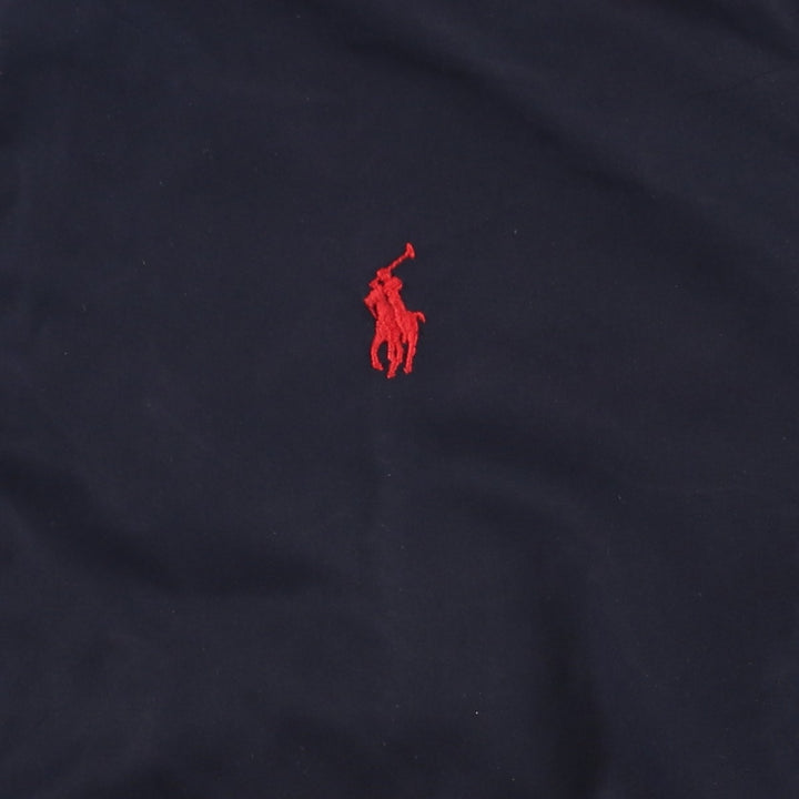 Ralph Lauren POLO by Ralph Lauren padded puffer jacket, men's size L polyester navy blue type Vintage Second Hand