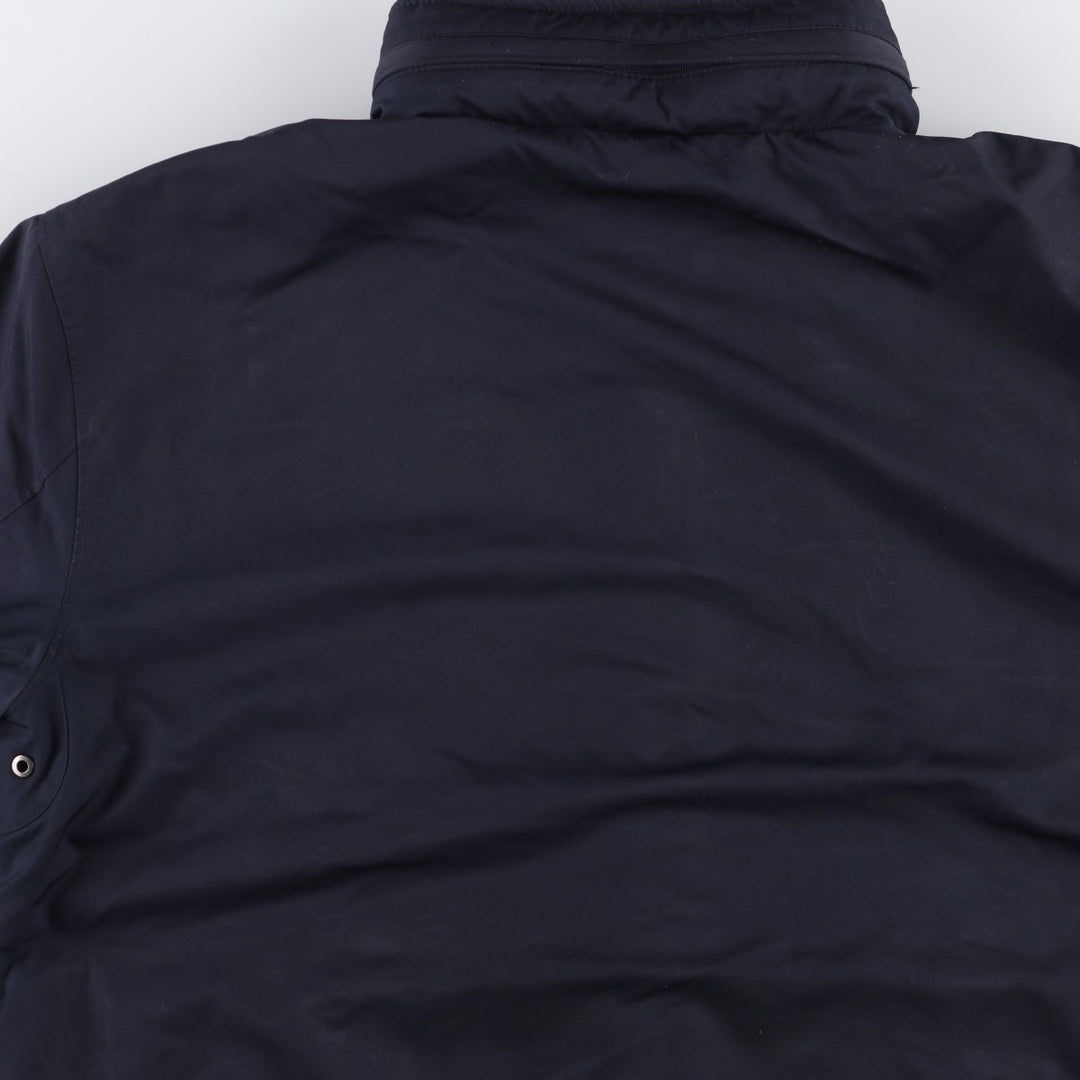 Ralph Lauren POLO by Ralph Lauren padded puffer jacket, men's size L polyester navy blue type Vintage Second Hand