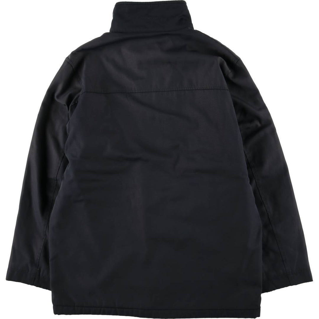 Burberry's BURBERRY LONDON padded puffer jacket, men's size L polyamide navy blue type Vintage Second Hand