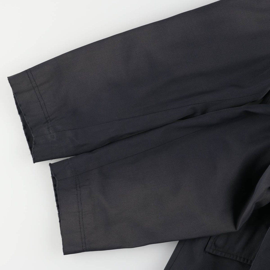 Burberry's BURBERRY LONDON padded puffer jacket, men's size L polyamide navy blue type Vintage Second Hand