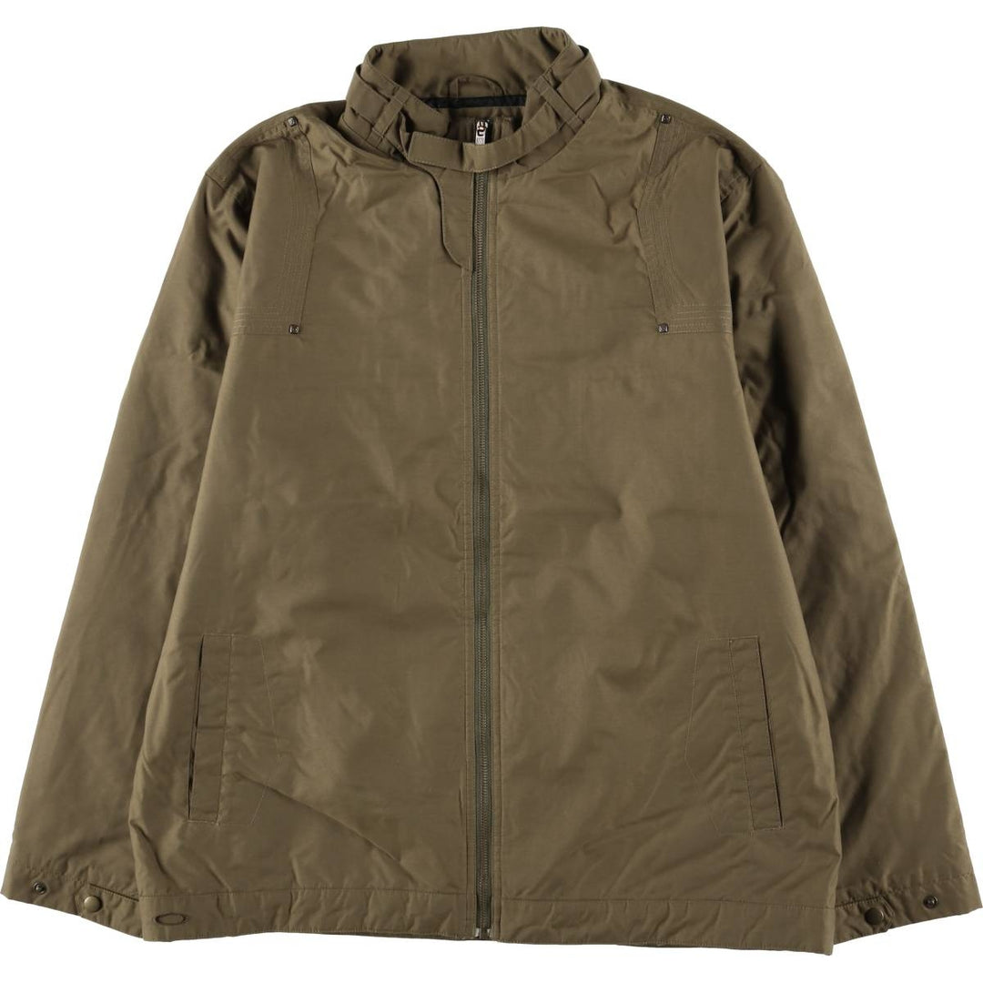 Oakley OAKLEY padded puffer jacket, men's XL size Nylon Khaki type brown Vintage Second Hand
